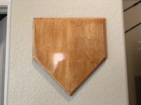Baseball Plate Plaque - Plain